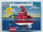Playmobil 3064 Submarine Rescue Set 1999 Made Germany New Box Unopened. Price: $130.00.