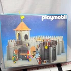 Playmobil 3446 Small Medieval Castle 1985 Retired In Open Box Used. Price: $320.00.