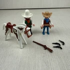 Vintage Playmobil 3304 Western Cowboys Horse Parts Lot Incomplete Set Guns Used. Price: $11.95.