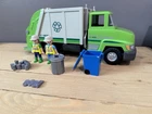 Playmobil City Life Garbage Truck Set W/ Figures & Accessories, Ages 4-7 Used. Price: $20.00.