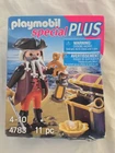 Nib! Playmobil Special Plus 4783 Pirate With Treasure Chest & Monkey New. Price: $9.99.