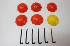 Playmobil X6 Umbrellas 3666 3667 5996 3268 3888 3430 3431 3422 Used. Price: $22.50.
