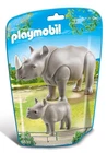 Playmobil Rhino And Baby Animal Figure Set Pink 2 Piece Toy For Kids New. Price: $32.89.