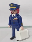 Playmobil Figure Co-pilot Flight Attendant Woman Plane 3185 3352 5007 5... Used. Price: $8.60.