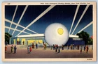 1939 New York City Vintage Postcard Zoological Society Exhibit Worlds Fair Linen Used. Price: $9.95.