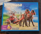 Playmobil 5812 Roman Chariot Gladiator & Horses 2006 Sealed Nib Vintage Oop New. Price: $45.00.