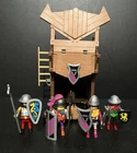 Playmobil 4439 Barbarian Assault Tower Knights Attack Medieval Incomplete Used. Price: $15.99.