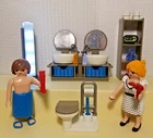 Playmobil #9268 City Life Bathroom Incomplete Set Lot Of 15 Pieces Used. Price: $19.99.
