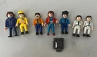Geobra Playmobil Pilot Fireman Cowboy Action Figures 1990 Toy Of 7 +laptop Used. Price: $12.99.