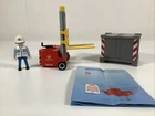 Playmobil 4476 Mini Forklift Harbor Dock Freight W/ Manual - Rare Read Descr Used. Price: $28.55.