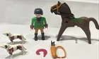 Vintage Playmobil 3629 Doll Victorian Figure Hunter Robin Hood Hunting Dog Horse Used. Price: $23.99.