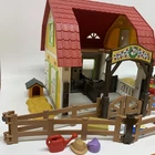 Rare Geobra Playmobil 5222 Country Children's Pony Farm Incomplete Used. Price: $59.99.