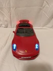 Playmobil Porsche 911 Carrera With Working Lights Red Toy Driver Used. Price: $29.99.