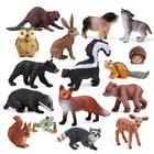 16PCS Forest Animal Figurines - Mini Toys, Cake Toppers Birthday Gifts New. Price: $27.61.
