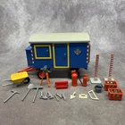Playmobil 3760 Construction Trailer- Incomplete- Some Discoloration- Read Used. Price: $62.99.