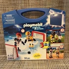 Playmobil 5993 Ice Hockey In 1 Football Baseball Used Retired Rare. Price: $24.00.