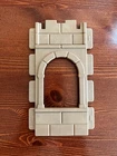 Playmobil Castle Old House, Flat Stone Wall Arch Window, Set 3666 6219 6307 6329 Used. Price: $6.50.
