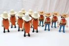 Playmobil Western Figures X11 Cowboy 3747 3748 3749 5248 3278 70945 3304 Used. Price: $35.00.