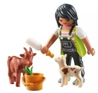 Playmobil Special Plus Set 71759 Farmer Woman With Goats New No Box. Price: $25.62.