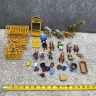 Geobra Playmobil + More Figures Animals Fence As Is For Restoration Dirty Broken Used. Price: $35.10.