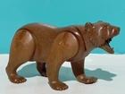 Playmobil Figure Large Brown Bear Ref 3830 4057 5557 5899 7225 Forest Hut Used. Price: $13.45.