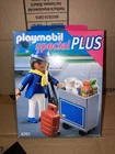 Playmobil 4761 Flight Attendant With Special Service Trolley Plus 20 Pieces Nuovo. Price: $23.45.
