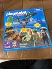 Two Vintage Playmobil Pirates #5728 Treasure Island New. Price: $50.00.