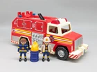 Playmobil #5843 Truck Lights Sounds Vehicle Playset + Firefighter Figures Used. Price: $26.00.