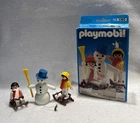 Vintage Playmobil 3393 Snowman Broom Children Sleds Winter Original Box Used. Price: $17.95.
