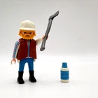 Vintage Playmobil 4515 Lumberjack With Axe And Water Bottle Used. Price: $8.95.