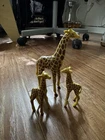 Playmobil Giraffe With Calf X2 Loose - Safari Zoo Jungle B119 Used. Price: $13.00.
