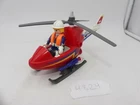 Playmobil 4824 Fire Helicopter Rescue City Life Service Incomplete Used. Price: $9.95.