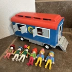 Rare Vintage Playmobil 3477 Circus Clown Trailer + 6 Figures Incomplete Set Lot Used. Price: $79.99.
