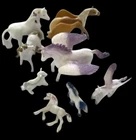 Fantasy Figure Lot Of 8 Pegasus, Unicorn Horse. Mythical Creatures Schleich Used. Price: $24.99.