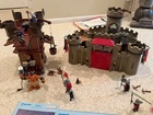 Playmobil Dwarf Fortress 9340 And Knights Empire Castle 6001 Set Used. Price: $120.00.