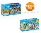 Playmobil Gift Sets 71447 And 71448 Knight Party Seals 50 Years Promo New Boxed. Price: $91.00.