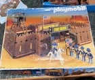 Vintage Playmobil 3773 Western Playset-incomplete For Parts-rough Box Used. Price: $75.00.