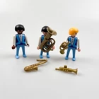 Playmobil 3723 Romani Circus Musicians. Year 1991 Used. Price: $43.95.