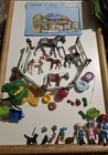 Playmobil 9262 Farm Lot Figures Horses Accessories Used. Price: $30.00.