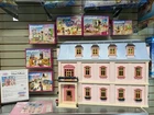 Playmobil Deluxe Dollhouse 5303 Mansion W Extension Sets 3X All Lights Lot Used. Price: $475.00.