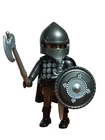 Playmobil Dark Figure Medieval Black Knights Ref 4517 Used. Price: $8.52.