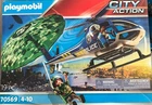 Police Parachute Search Set - Playmobil New. Price: $75.00.