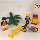 Vtg Playmobil 3820 Kids Playground Bikes Park Helmet Plant Parts Set 90S Used. Price: $15.29.
