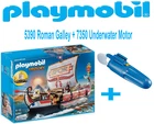 Playmobil History 5390 Roman Galley Floating Ship Soldiers +7350 Underwate New. Price: $166.00.