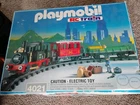 Vintage Playmobil Rc Train Set 4021 Untested 95% Complete Box Used. Price: $240.00.