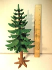 Playmobil Large 11.75" Spruce Tree Woods Fir Christmas Outdoor Landscape Used. Price: $12.99.
