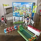 Playmobil #6930 Country Show Jumping Toy Playset (ex) Used. Price: $50.00.
