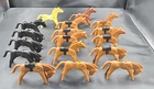 Playmobil Lyra Greece 17 Horses Few With Sadles + 5 Broken (1 Geobra) Used. Price: $50.00.