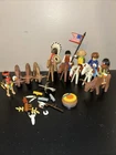Playmobil Longhorn Trail Indian Set Western, Cowboy, Cattle Retired 1988 Used. Price: $50.00.