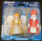 Playmobil 5592 St. Nicholas (santa Claus) And Christmas Angel Factory Sealed Used. Price: $21.96.